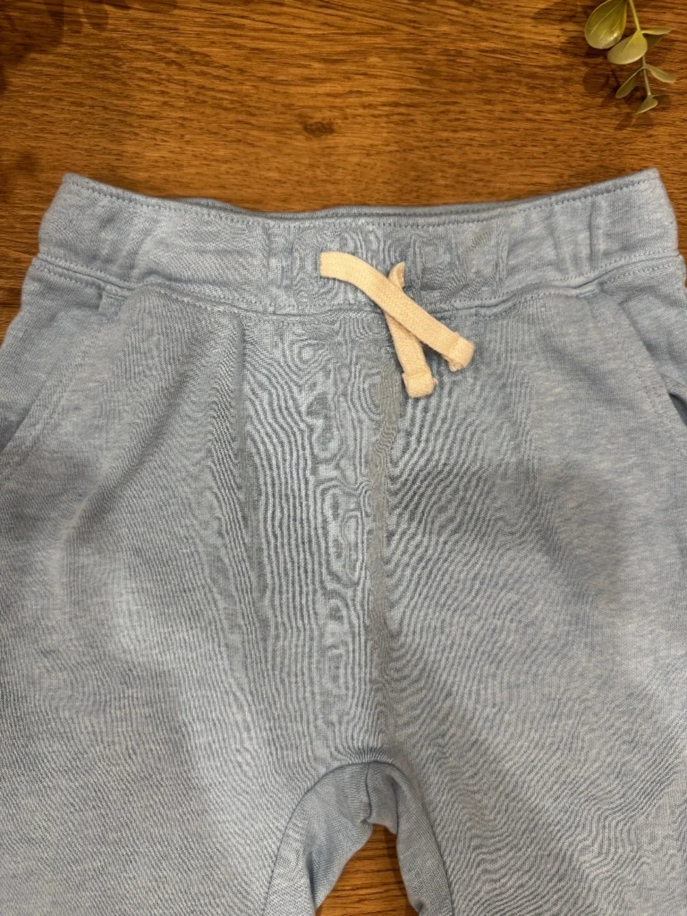 Old Navy Boys 4T Light Blue Pull-On Sweat Shorts Drawstring